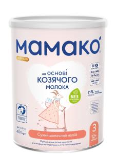 Mamako Premium 3 თხის რძე 400 გ