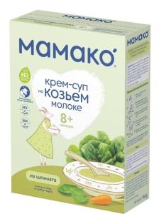 Mamako ისპანახის კრემ სუპი თხის რძეზე 150 გ