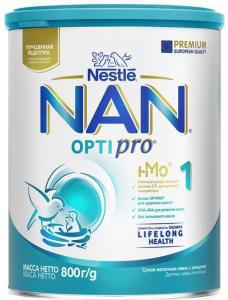 Nan Opti Pro 1 ადაპტირებული რძე 800 გ