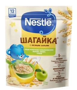 Nestle რძიანი ფაფა 5 მარცვალი ვაშლი, ბანანი და მსხალი 190 გ