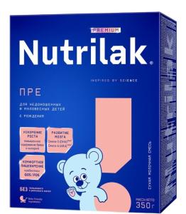 Nutrilak Premium Pre ადაპტირებული რძე 350 გ