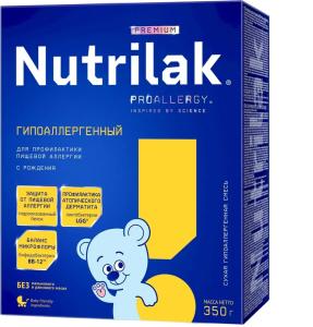 Nutrilak Premium ჰიპოალერგიული ადაპტირებული რძე 350 გ