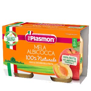 Plasmon ხილფაფა ვაშლი & გარგარი