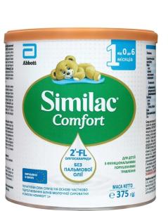 Similac Comfort 1 ადაპტირებული რძე  375 გ