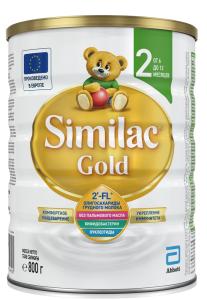 Similac Gold 2 ადაპტირებული რძე 800 გ