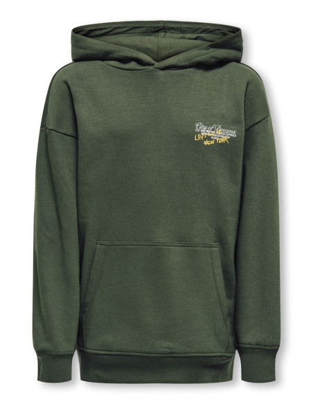 ბავშვის ჯემპრი/ჟაკეტი KIDS ONLY - KOBRAMON L/S WASHED HOODIE CS SWT