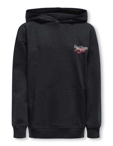 ბავშვის ჯემპრი/ჟაკეტი KIDS ONLY - KOBRAMON L/S WASHED HOODIE CS SWT