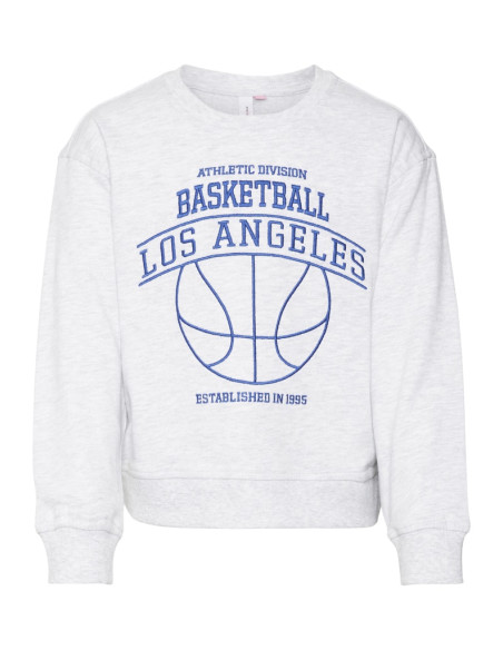 ბავშვის ჯემპრი/ჟაკეტი Vero Moda Girl - VMOCTAVIA BASKET LS BRU SWEAT JRS GIRL