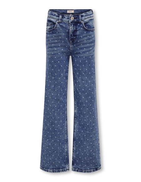 ბავშვის ჯინსი KIDS ONLY - KOGJUICY LIFE DOT PRINT WIDE DCC DNM