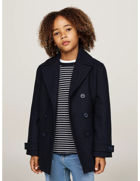 ბავშვის ქურთუკი TOMMY HILFIGER - LIGHT PADDED PEACOAT