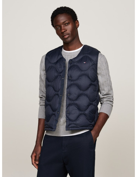 ჟილეტი Tommy Hilfiger - ONION QUILTED DOWN LINER VEST