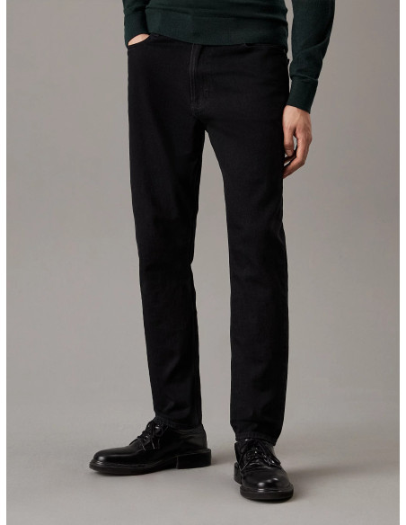 ჯინსი CALVIN KLEIN - TAPERED - RINSE BLACK