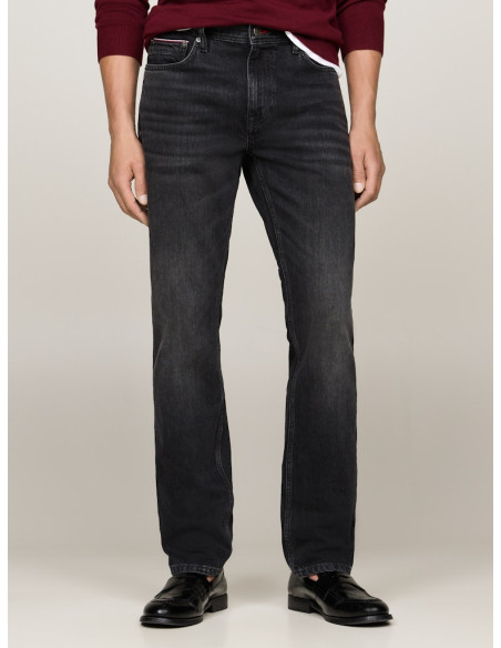 ჯინსი Tommy Hilfiger - STRAIGHT DENTON STR TWAIN BLK