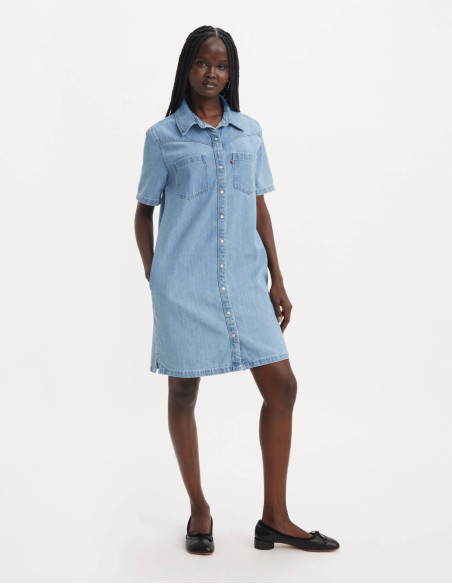 კაბა Levis® - Louisa Ss Denim Dress