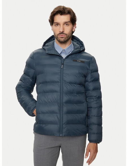 კაცის ქურთუკი CALVIN KLEIN - RECYCLED HOODED PUFFER JACKET