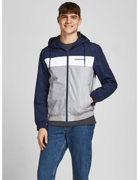 კაცის ქურთუკი Jack & Jones - JJERUSH HOOD BOMBER NOOS