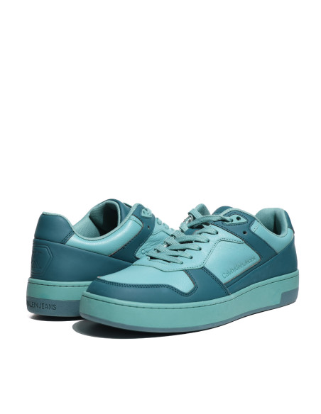 კედები CALVIN KLEIN - BASKET CUPSOLE LOW LTH IN SAT