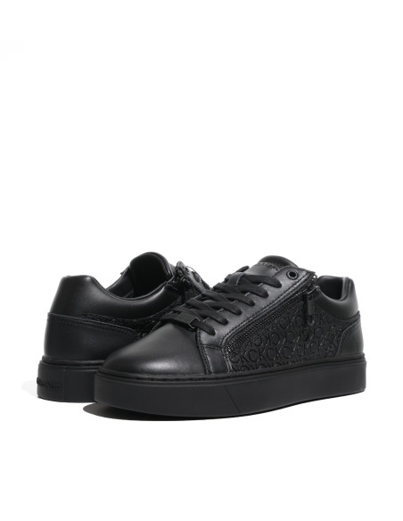 კედები CALVIN KLEIN - LOW TOP LACE UP W/ ZIP MONO