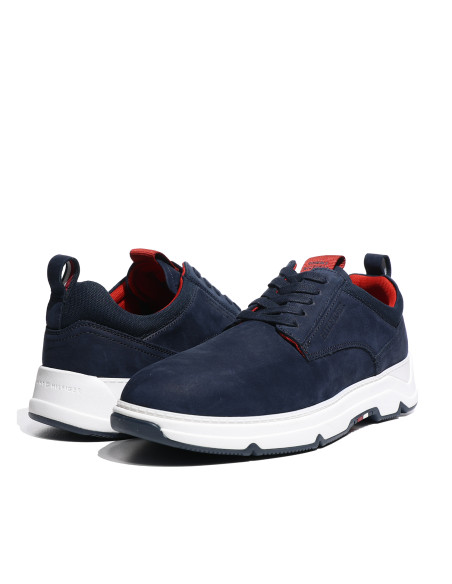 კედები Tommy Hilfiger - HILFIGER NUBUCK MIX HYBRID SHOE