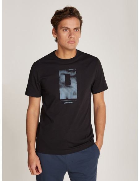 მაისური CALVIN KLEIN - VERTICAL LINES GRAPHIC T-SHIRT