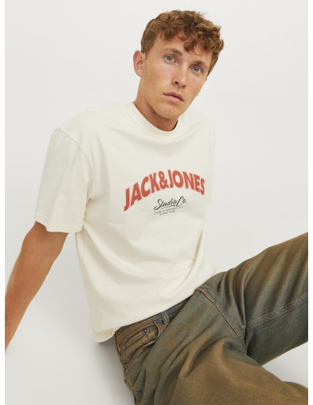 მაისური Jack & Jones - JORBRONX ARCH BIG TEE SS CREW NECK
