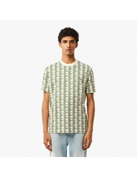 მაისური Lacoste - Men's Cotton Jersey Monogram T-Shirt