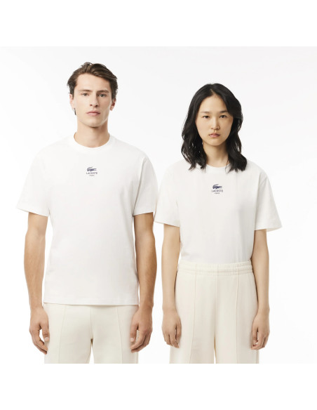 მაისური Lacoste - Signature Print Cotton T-shirt