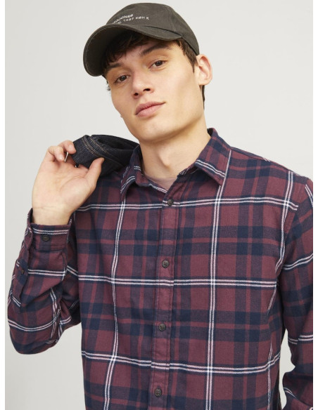 პერანგი Jack & Jones - JJJOSHUA FALL FLANNEL SHIRT LS