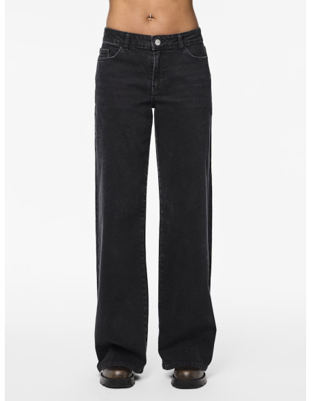 ქალის ჯინსი Pieces - PCSELMA LW WIDE JEANS BL NOOS BC