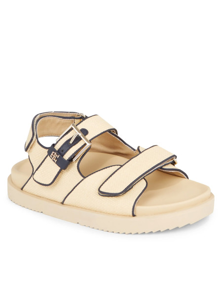 სანდალი Tommy Hilfiger - RAFIA SPORTY SANDAL