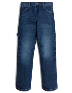 ბავშვის ჯინსი GUESS - RIGID DENIM WORKER PANTS