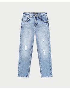 ბავშვის ჯინსი GUESS - STRETCH DENIM STRAIGHT PANTS