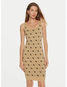 კაბა GUESS - SARAH 4G SL DRESS SWTR