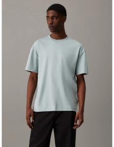 მაისური CALVIN KLEIN - NANO LOGO INTERLOCK T-SHIRT