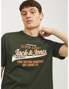 მაისური Jack & Jones - JJELOGO TEE SS O-NECK 2 COL AW24 SN