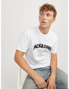 მაისური Jack & Jones - JORBRONX ARCH BIG TEE SS CREW NECK