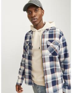 პერანგი Jack & Jones - JJDARREN FLANNEL OVERSHIRT LS