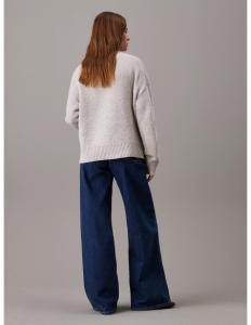 ქალის ჯინსი CALVIN KLEIN - HR WIDE - MID STONE BLUE