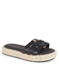 სანდალი Tommy Hilfiger - AUTHENTIC FLAT LTHR ESPADRILLE