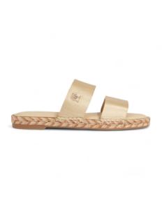 სანდალი Tommy Hilfiger - TH GOLD FLAT ESPADRILLE SANDAL