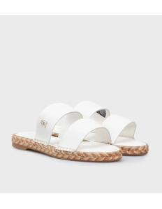 სანდალი Tommy Hilfiger - TH LEATHER FLAT ESP SANDAL