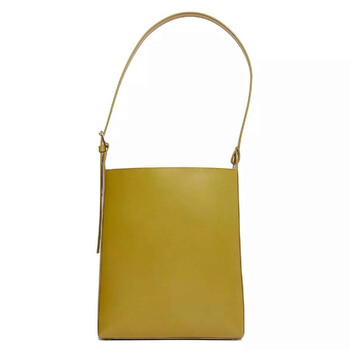 A.P.C Leather Virgine Shoulder Bag  In Olive