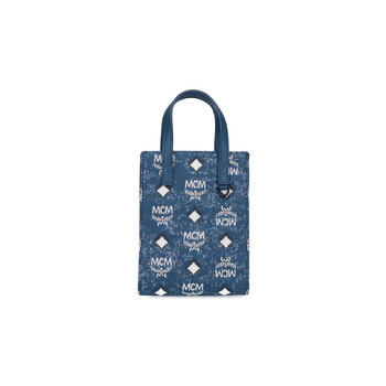 Aren Mini Tote Bag in Blue