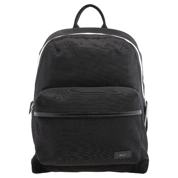 Black Bord Treckey Canvas Backpack