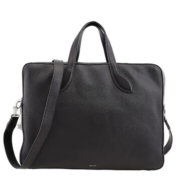 Black Leather 2Way Briefcase