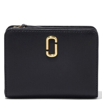 Black The Mini Compact J Marc Wallet