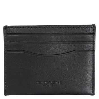 Black  Calf Leather Card Case