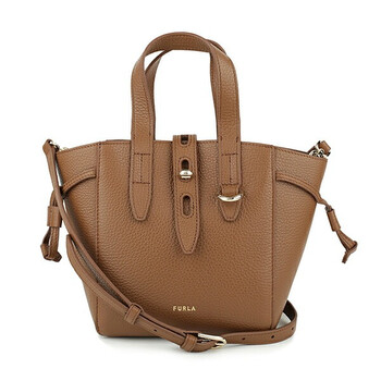 Cognac Mini Leather Tote