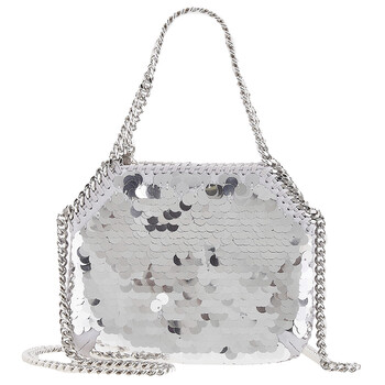 Falabella Oversized Sequin Mini Tote Bag