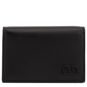 Garavani V Logo Business Card Card Holder